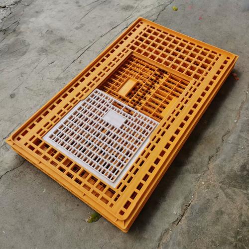 鸡笼周转箱 塑料鸡笼运输笼子成鸡鸭周转筐家禽鸽兔用养殖笼厂家